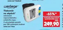 Kaufland Tlakoměr na zápěstí nabídka