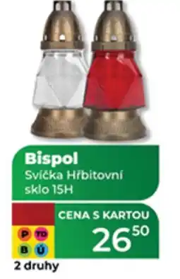 Tamda Foods Bispol Svíčka Hřbitovní sklo 15H nabídka