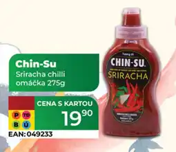 Tamda Foods Chin-Su Sriracha chilli omáčka nabídka