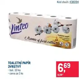 Makro Toaletní papír 3vrstvý nabídka