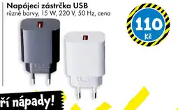 TEDi Napájecí zástrčka USB nabídka