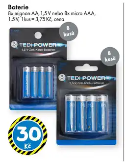 TEDi Baterie nabídka