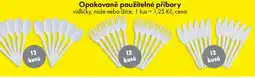 TEDi Opakovaně použitelné příbory nabídka
