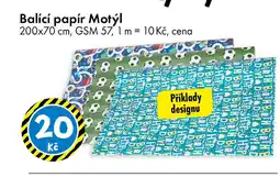 TEDi Balící papír Motýl nabídka