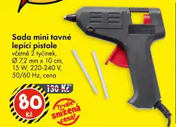 TEDi Sada mini tavné lepící pistole nabídka