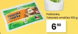Kubík potraviny Poličanka, Tatarská omáčka nabídka