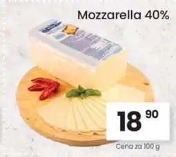 Kubík potraviny Mozzarella 40% nabídka
