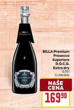 Billa BILLA Premium Prosecco Superiore D.O.C.G. Extra dry 0,75l nabídka