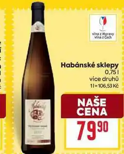Billa Habánské sklepy 0,75l nabídka