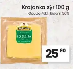 Kubík potraviny Krajanka sýr nabídka