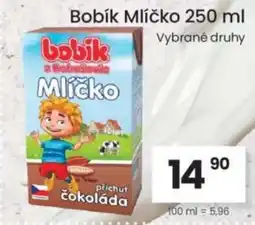 Kubík potraviny Bobík Mlíčko nabídka
