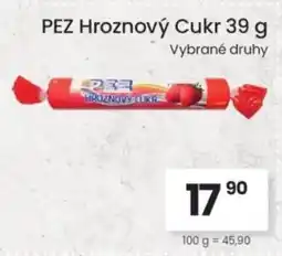 Kubík potraviny PEZ Hroznový Cukr nabídka