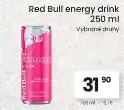 Kubík potraviny Red Bull energy drink nabídka