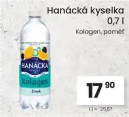 Kubík potraviny Hanácká kyselka nabídka