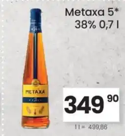 Kubík potraviny Metaxa 5* 38% nabídka