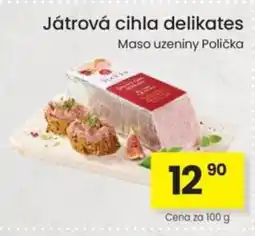 Kubík potraviny Játrová cihla delikates nabídka