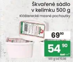 Kubík potraviny Škvařené sádlo v kelímku nabídka