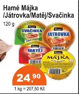 COOP DISKONT Hamé Májka /Játrovka/Matěj/Svačinka nabídka