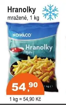 COOP DISKONT NOWACO Hranolky nabídka