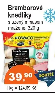 COOP DISKONT NOWACO Bramborové knedlíky nabídka