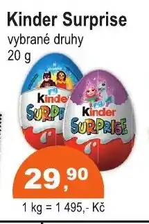 COOP DISKONT Kinder Surprise nabídka