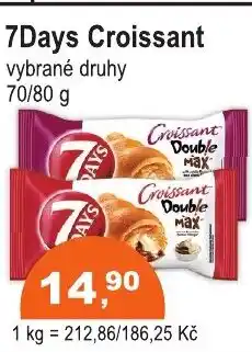 COOP DISKONT 7Days Croissant nabídka