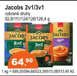COOP DISKONT Jacobs 2v1/3v1 nabídka