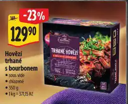 Albert Hovězí trhané s bourbonem nabídka