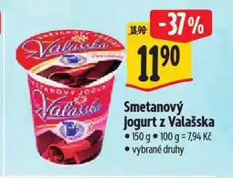 Albert Smetanový jogurt z valašska nabídka