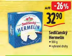 Albert Sedlčanský hermelín nabídka