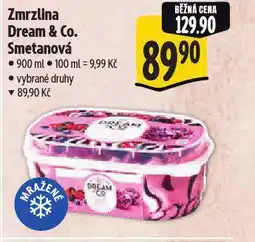 Albert Zmrzlina dream a co smetanová nabídka