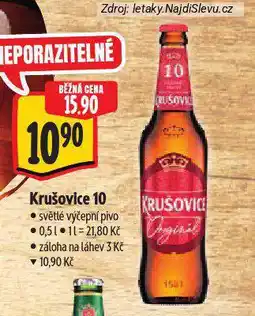 Albert Krušovice 10 nabídka