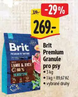 Albert Brif premium granule pro psy nabídka