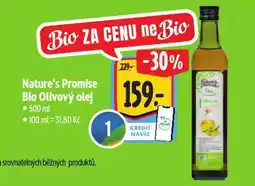 Albert Nature´s promise bio olivový olej nabídka