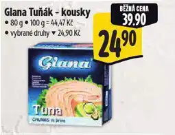 Albert Giana tuňák - kousky nabídka