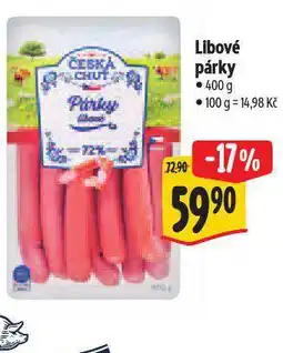 Albert Libové párky nabídka