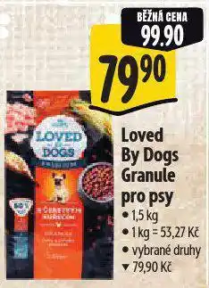 Albert Loved by dogs granule pro psy nabídka