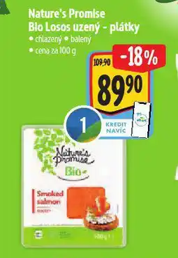 Albert Nature´s promise free form losos uzený - plátky nabídka