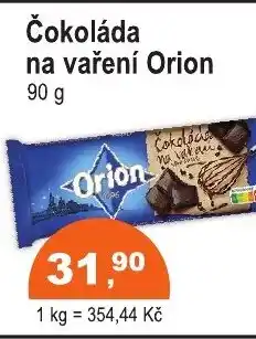 COOP DISKONT Čokoláda na vaření Orion nabídka