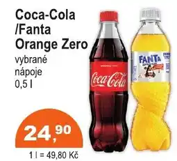 COOP DISKONT Coca-Cola /Fanta Orange Zero nabídka