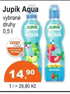 COOP DISKONT Jupík Aqua nabídka