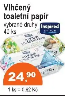 COOP DISKONT Vlhčený toaletní papír nabídka