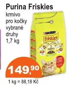 COOP DISKONT Purina Friskies krmivo pro kočky nabídka