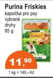 COOP DISKONT Purina Friskies kapsička pro psy nabídka