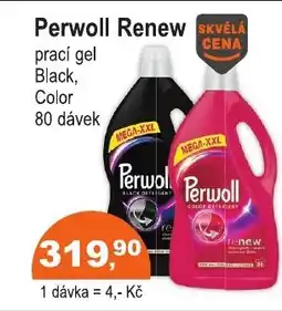 COOP DISKONT Perwoll Renew prací gel nabídka