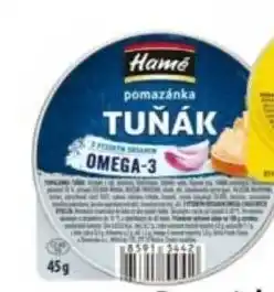 Qanto Hamé Pomazánka Tuňák nabídka