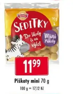 Qanto Piškoty mini nabídka