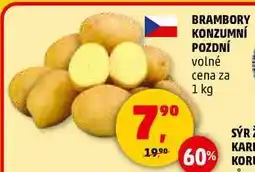 Penny Market BRAMBORY KONZUMNÍ POZDNÍ, 1 kg nabídka