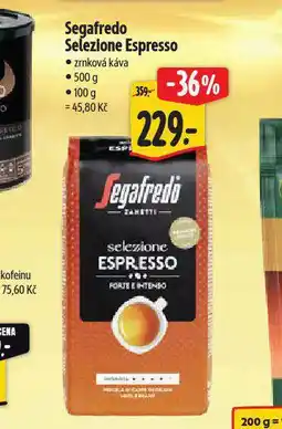 Albert Káva segafredo nabídka