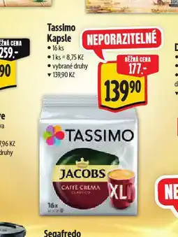 Albert Jacobs kávové kapsle nabídka